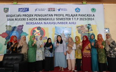 Kegiatan P5 Tema Kewirausahaan SMA Negeri 5 Kota Bengkulu